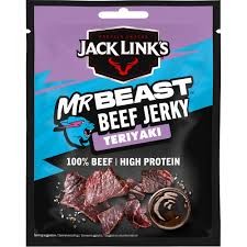 Jack Link's Mr Beast Beef Jerky Teriyaki 25gr